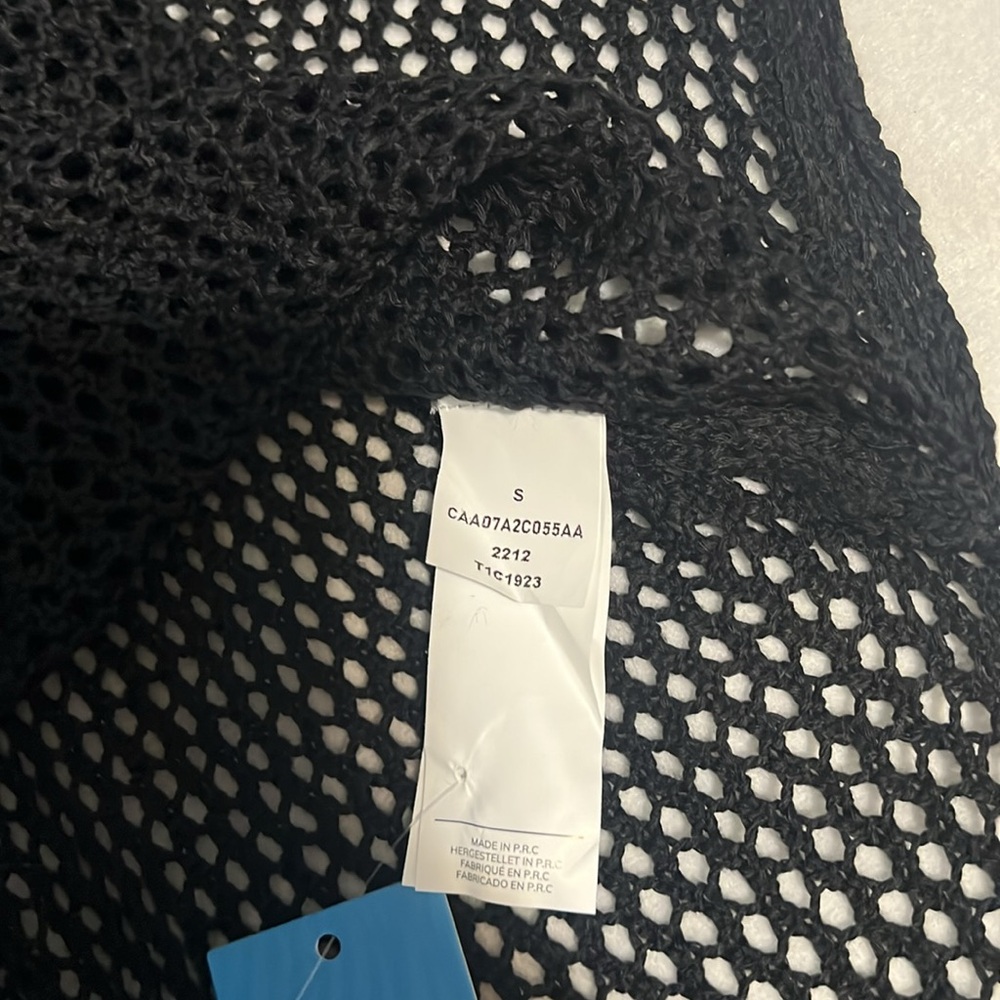 Cupshe Black NWT Knit Cover-Up Beach Dress - S - Picture 9 of 11